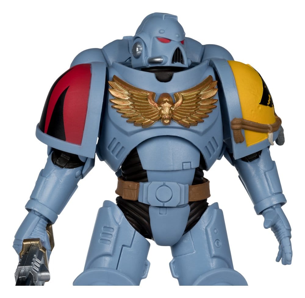 🧪 LAB | SU ORDINAZIONE Warhammer 40,000 Action Figure Grey Hunter (Space Wolves) 18 cm