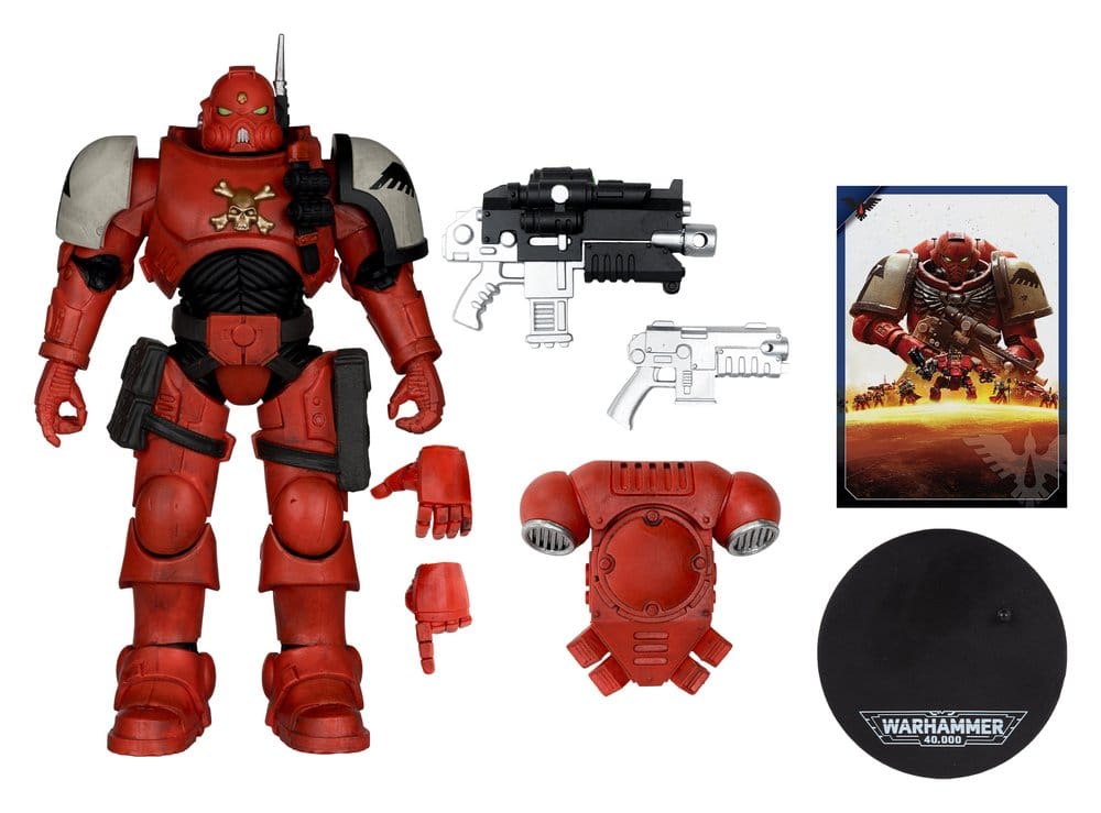 🧪 LAB | SU ORDINAZIONE Warhammer 40,000 Action Figure Infiltrator (Blood Ravens ) (Dawn of War 4) 20 cm