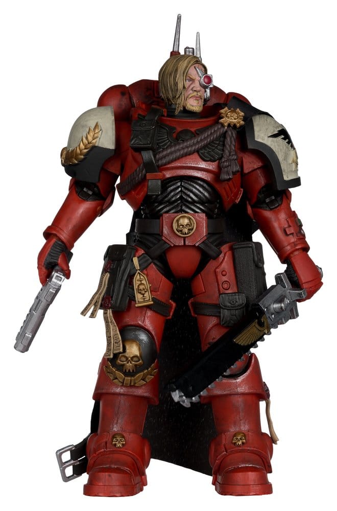🧪 LAB | SU ORDINAZIONE Warhammer 40,000 Dawn of War McFarlane Elite Edition Action Figure Captain Cyrus (Dawn of War 4) 20 cm