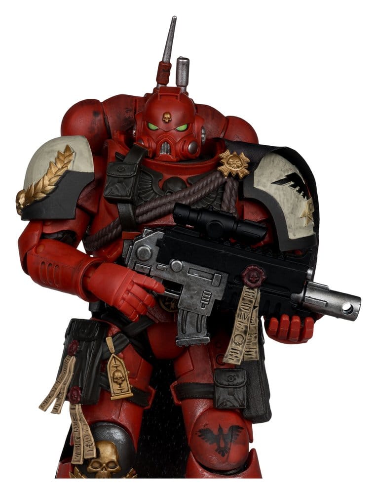 🧪 LAB | SU ORDINAZIONE Warhammer 40,000 Dawn of War McFarlane Elite Edition Action Figure Captain Cyrus (Dawn of War 4) 20 cm