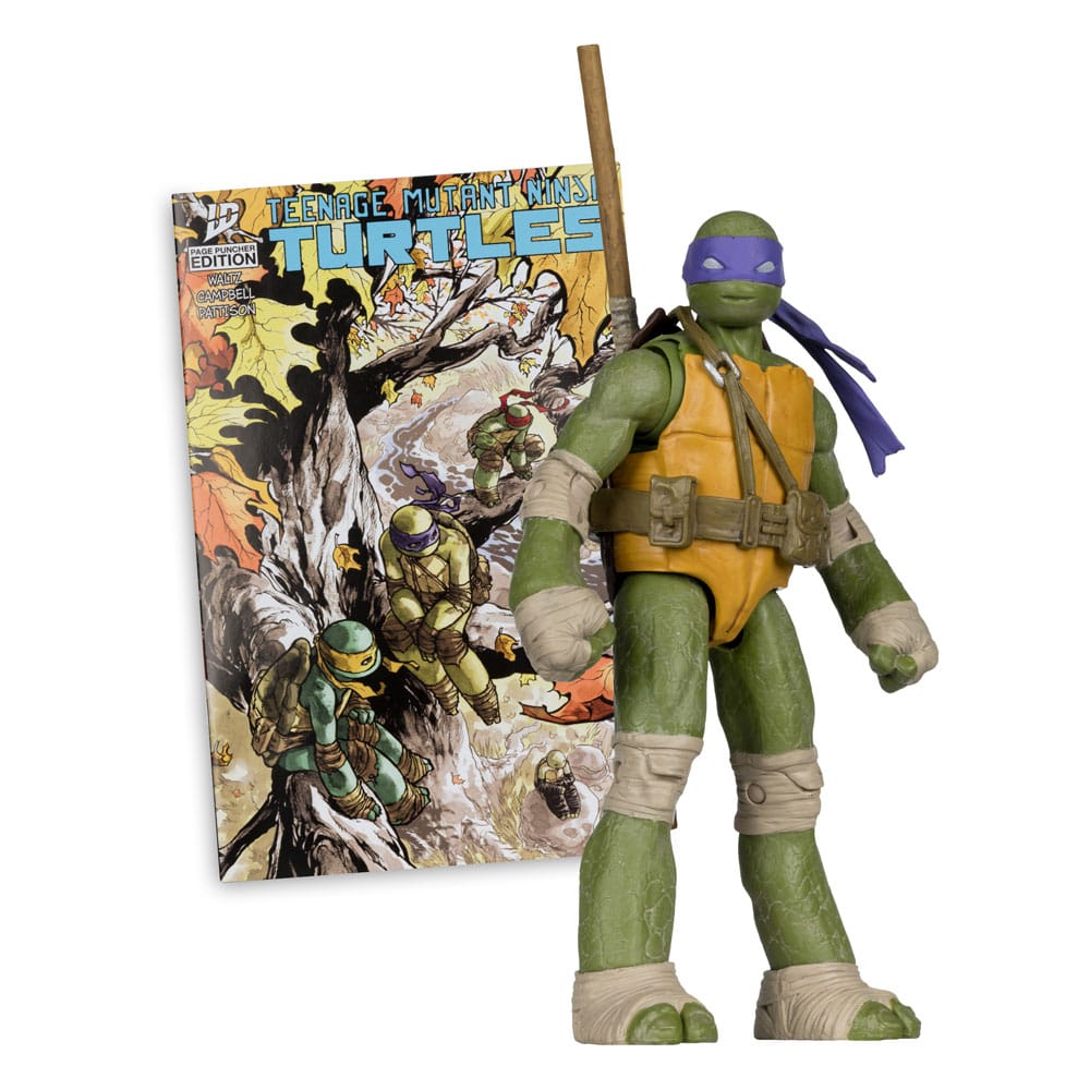 🧪 LAB | SU ORDINAZIONE Teenage Mutant Ninja Turtles Page Punchers Action Figure Donatello 13 cm