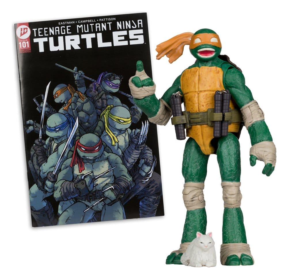 🧪 LAB | SU ORDINAZIONE Teenage Mutant Ninja Turtles Page Punchers Action Figure Michelangelo 13 cm