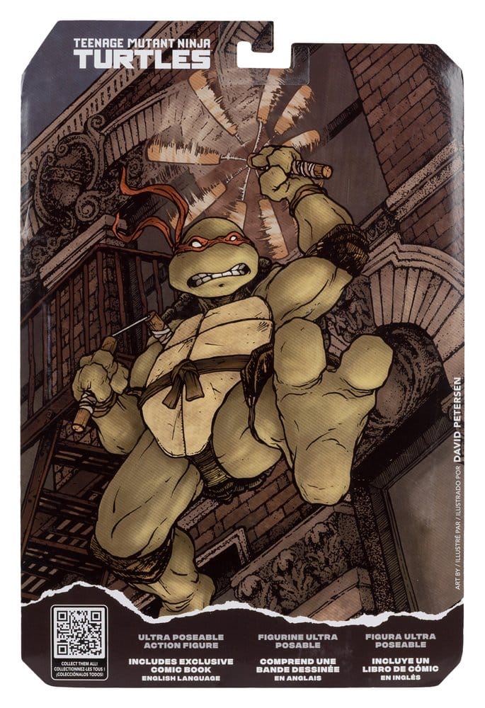 🧪 LAB | SU ORDINAZIONE Teenage Mutant Ninja Turtles Page Punchers Action Figure Michelangelo 13 cm