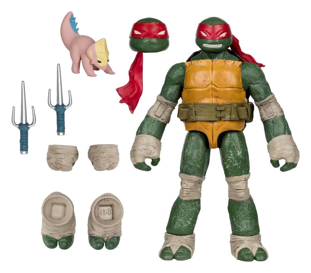 🧪 LAB | SU ORDINAZIONE Teenage Mutant Ninja Turtles Page Punchers Action Figure Raphael 13 cm