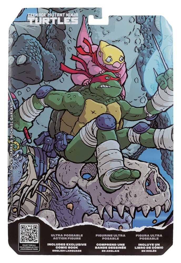 🧪 LAB | SU ORDINAZIONE Teenage Mutant Ninja Turtles Page Punchers Action Figure Raphael 13 cm