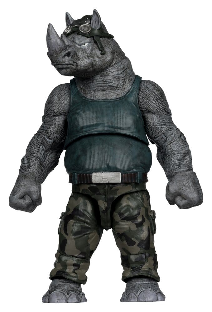 🧪 LAB | SU ORDINAZIONE Teenage Mutant Ninja Turtles Page Punchers Action Figure Rocksteady 17 cm