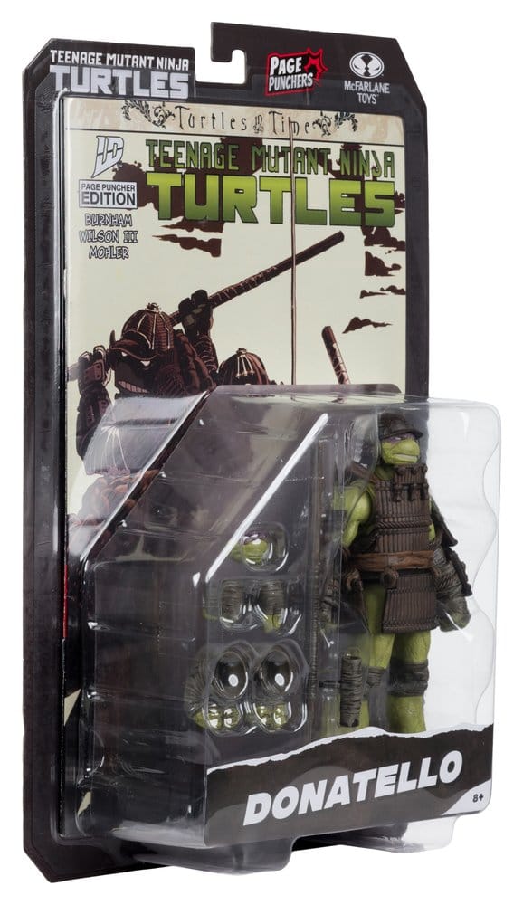 🧪 LAB | SU ORDINAZIONE Teenage Mutant Ninja Turtles Page Punchers Action Figure Donatello (Turtles in Time) 13 cm