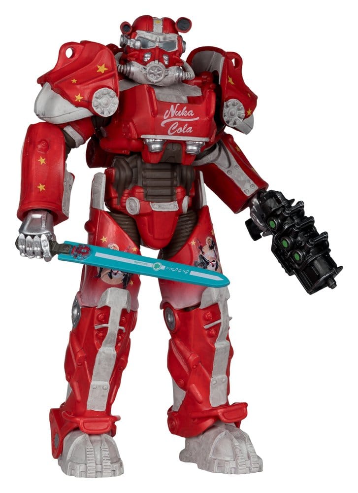🧪 LAB | SU ORDINAZIONE Fallout McFarlane Elite Edition Action Figure Fallout 76 Nuka Cola T-60 (Gold Label) 19 cm