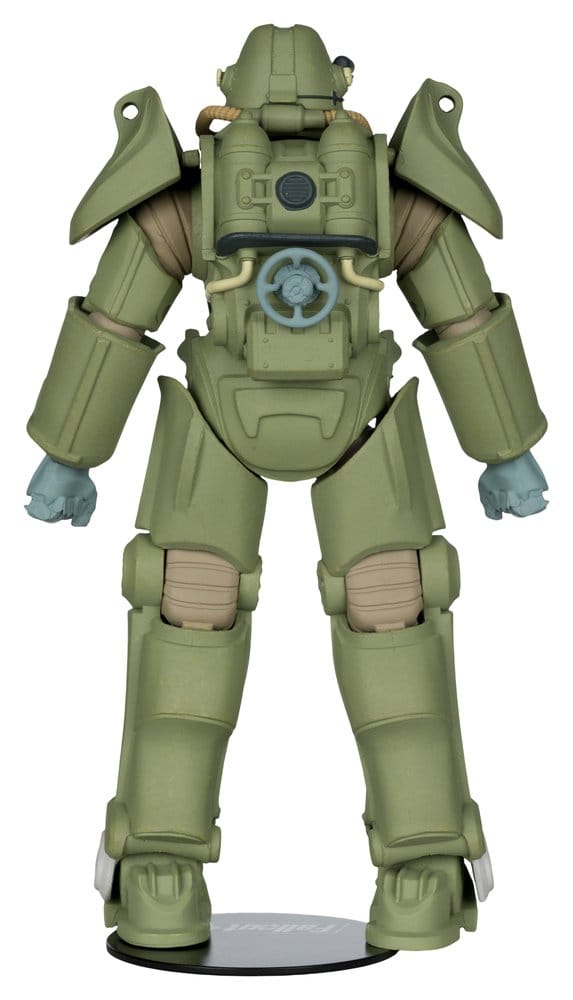 🧪 LAB | SU ORDINAZIONE Fallout 76 Gaming Edition Action Figure T-45 Military Armor (Red Platinum Edition) 20 cm