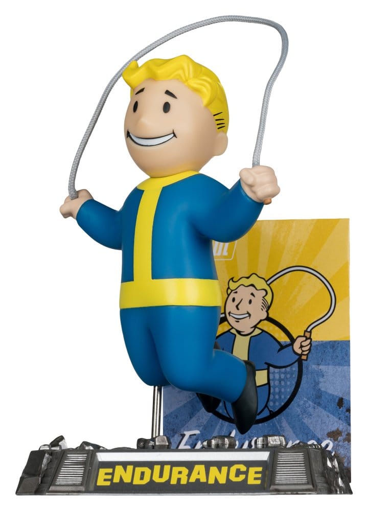 🧪 LAB | SU ORDINAZIONE Fallout Mini Figure Vault Boy: Endurance 13 cm