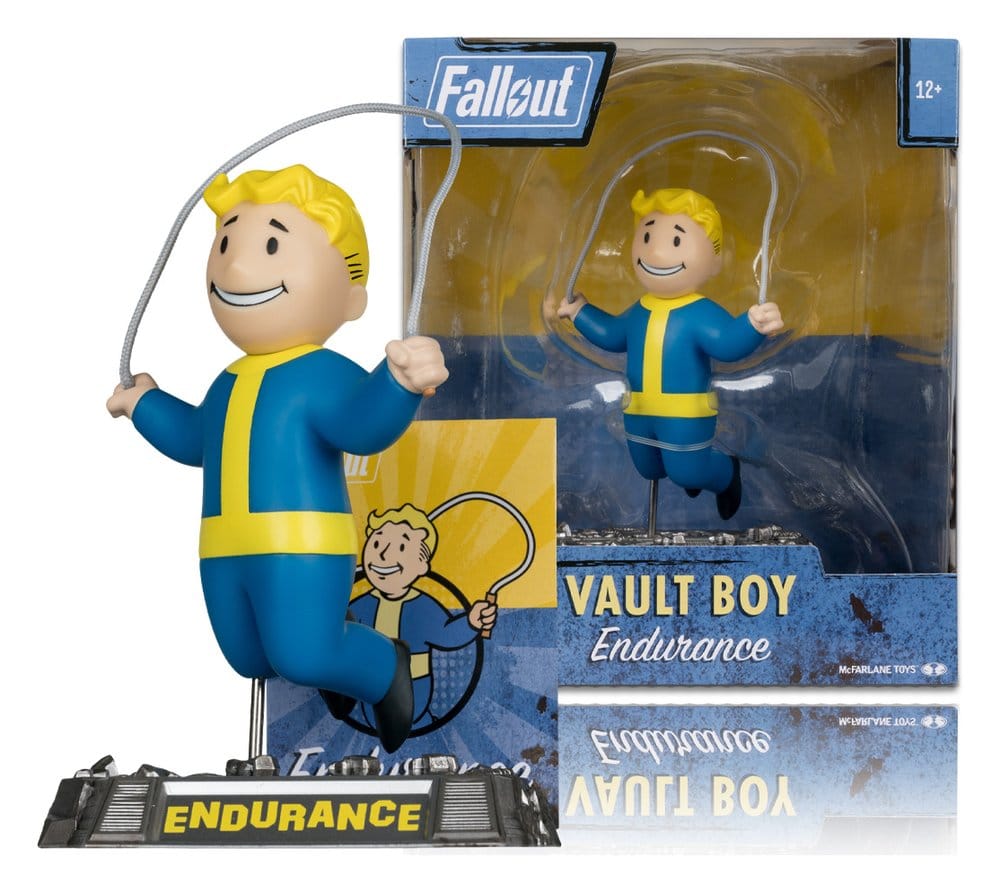 🧪 LAB | SU ORDINAZIONE Fallout Mini Figure Vault Boy: Endurance 13 cm