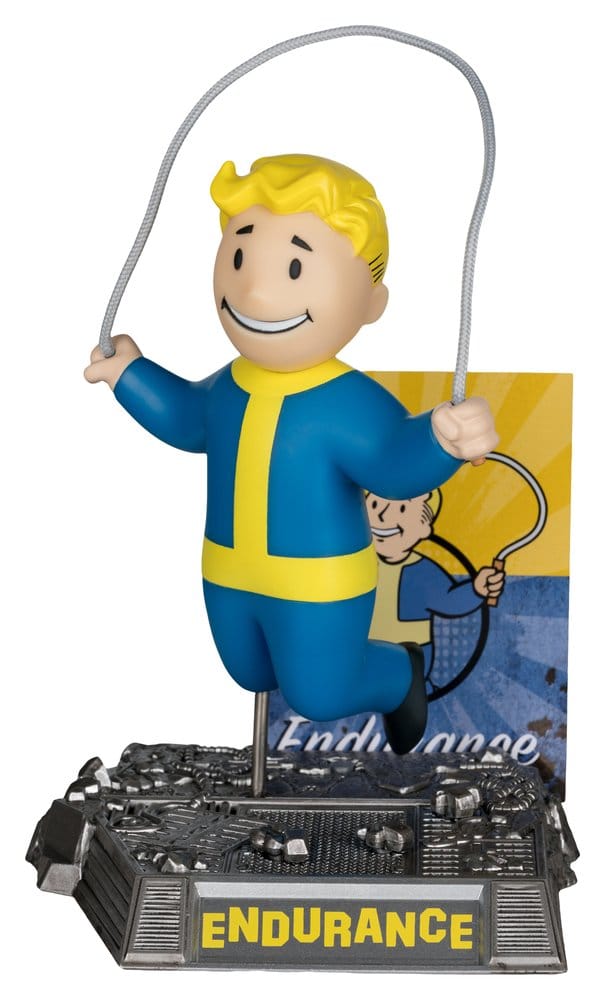 🧪 LAB | SU ORDINAZIONE Fallout Mini Figure Vault Boy: Endurance 13 cm