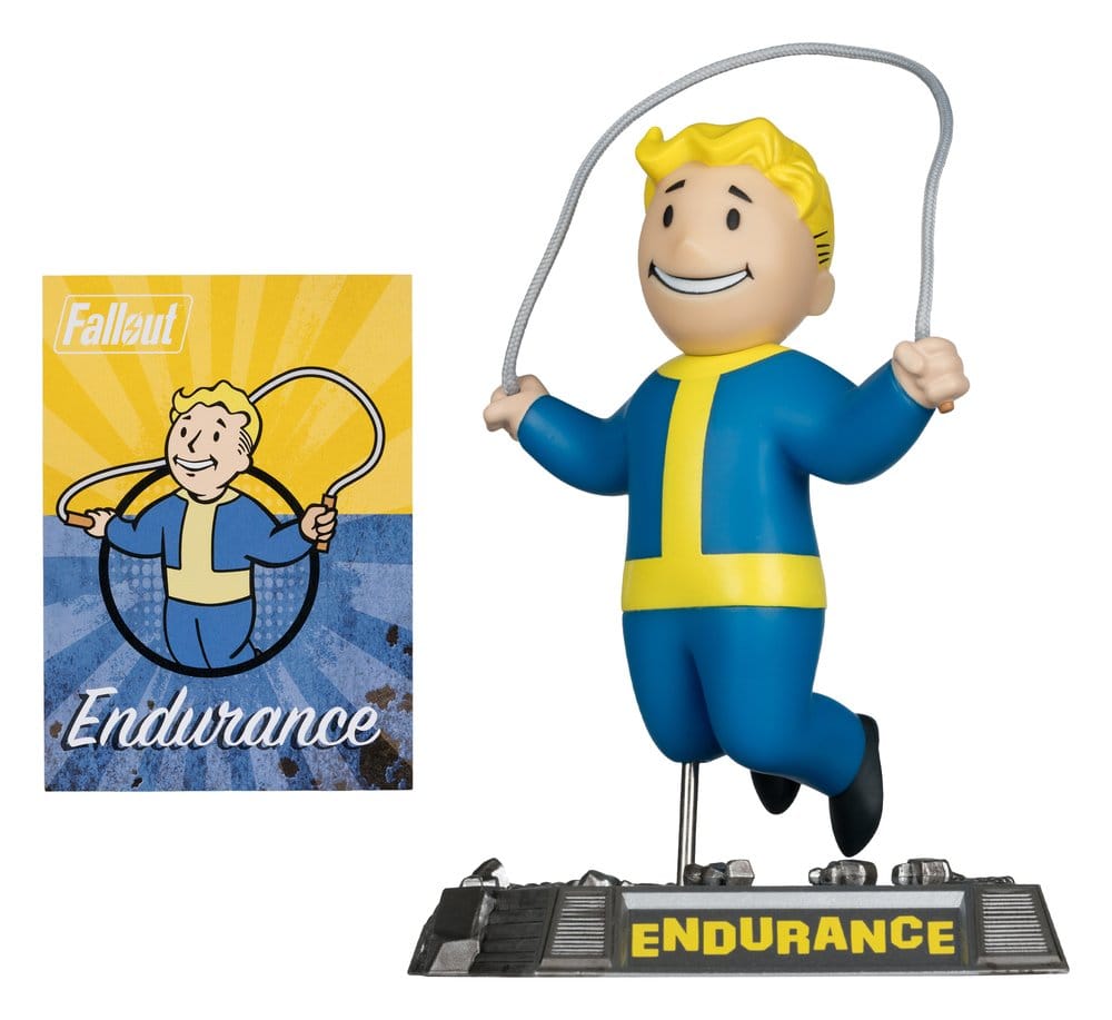 🧪 LAB | SU ORDINAZIONE Fallout Mini Figure Vault Boy: Endurance 13 cm