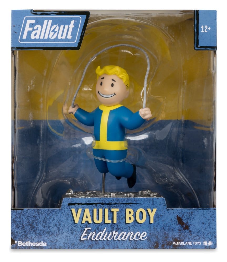 🧪 LAB | SU ORDINAZIONE Fallout Mini Figure Vault Boy: Endurance 13 cm