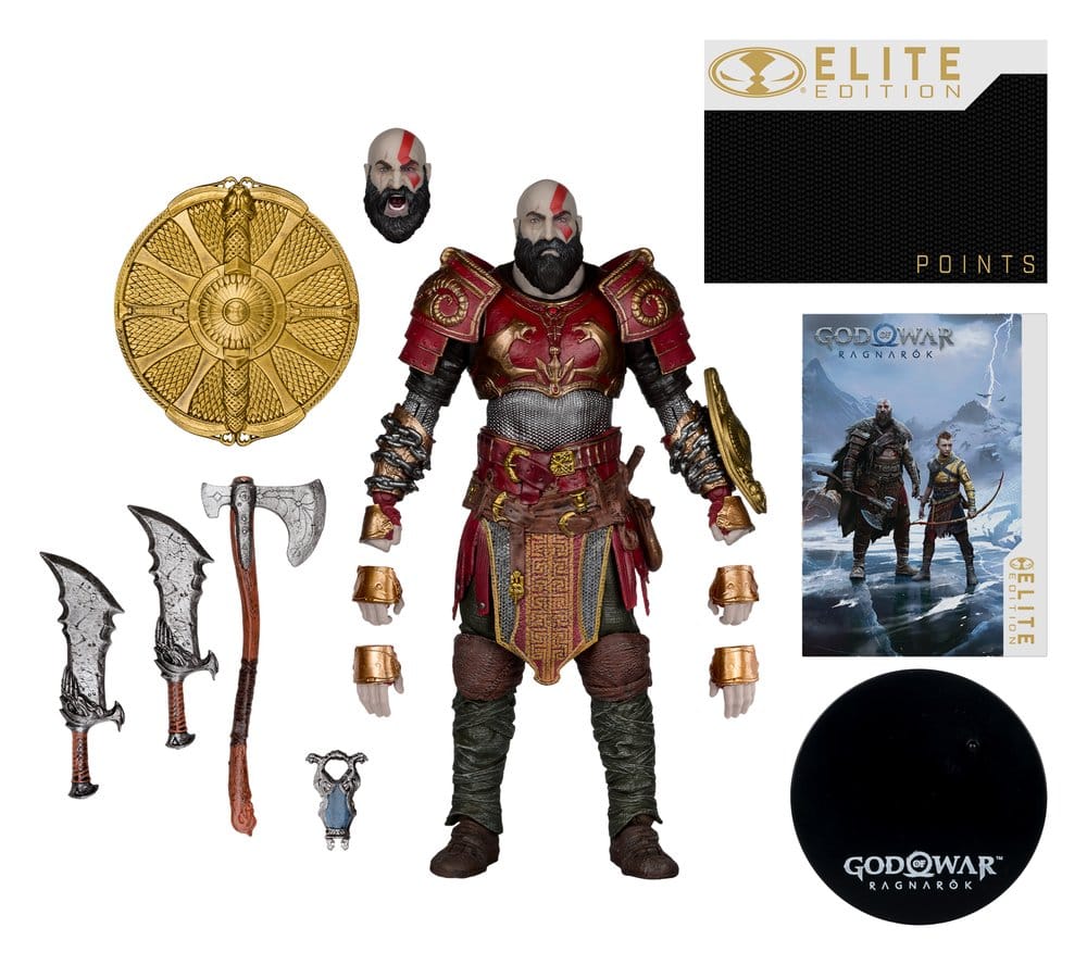 🧪 LAB | SU ORDINAZIONE God of War McFarlane Elite Edition Action Figure Kratos 18 cm