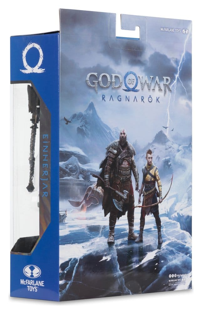 🧪 LAB | SU ORDINAZIONE God of War Ragnarok Action Figure Einherjar 19 cm