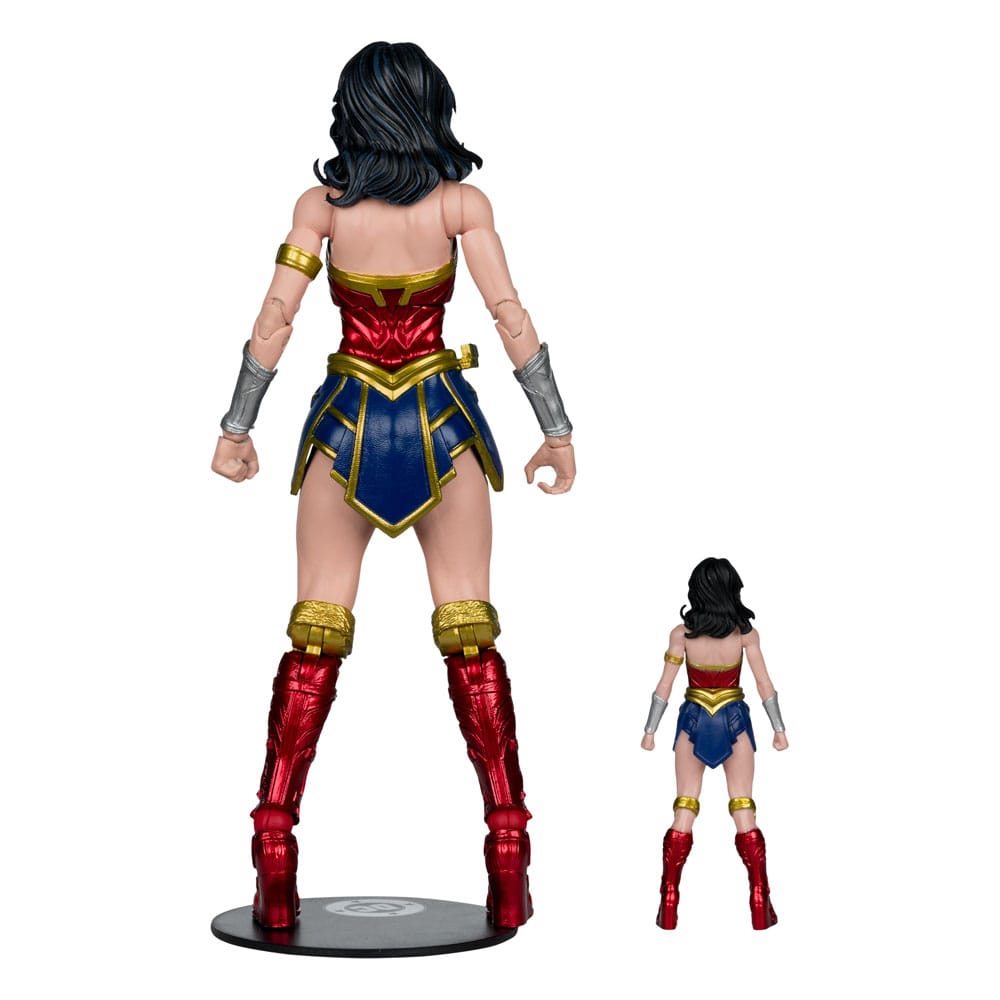 🧪 LAB | SU ORDINAZIONE DC Justice League Monsterverse DC Multiverse Action Figures 2-Pack Wonder Woman Vs. Atomic Blast Godzilla 18 cm 
