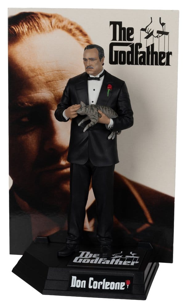🧪 LAB | SU ORDINAZIONE The Godfather Movie Maniacs Figure Don Corleone 17 cm
