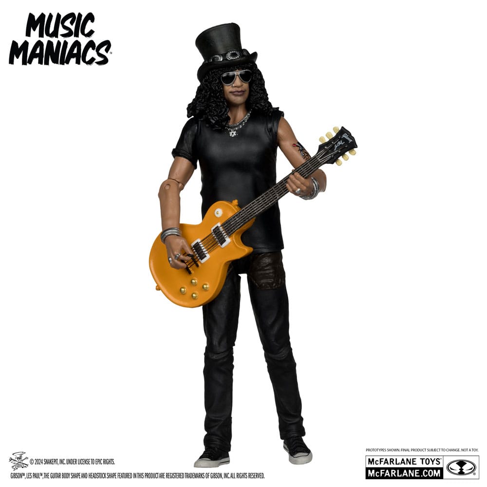 SU ORDINAZIONE Music Maniacs Rock Action Figure Slash 15 cm *PREZZO SPECIALE*