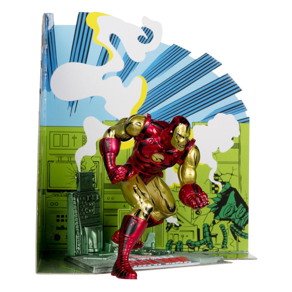 SU ORDINAZIONE Marvel PVC Statue 1/10 Iron Man (The Invincible Iron Man #126) 11 cm