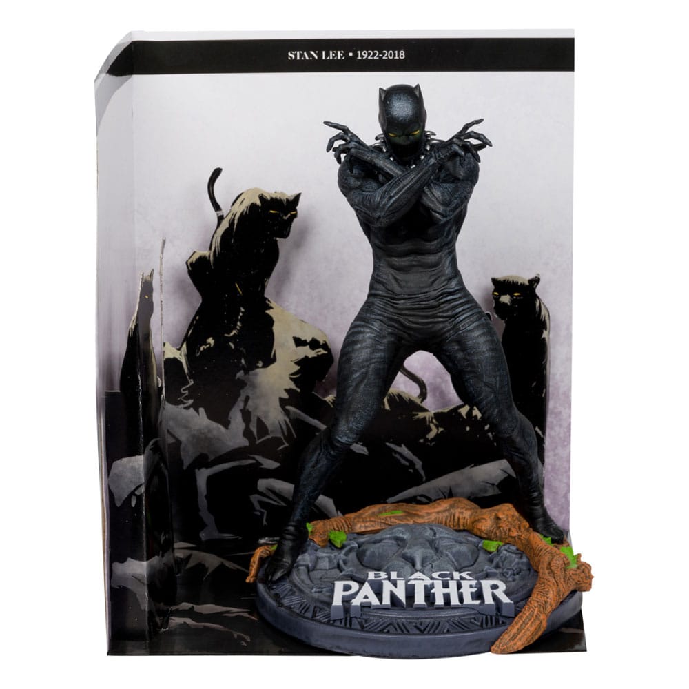 🧪 LAB | SU ORDINAZIONE Marvel Collection PVC Statue 1/10 Black Panther (Marvel Knights #4)17 cm
