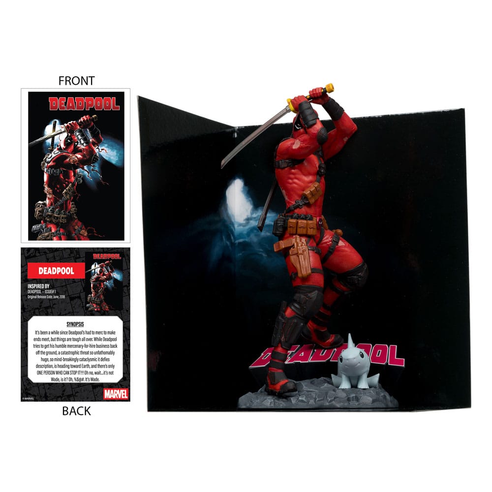 🧪 LAB | SU ORDINAZIONE Marvel Collection PVC Statue 1/10 Deadpool (Deadpool #1) 18 cm