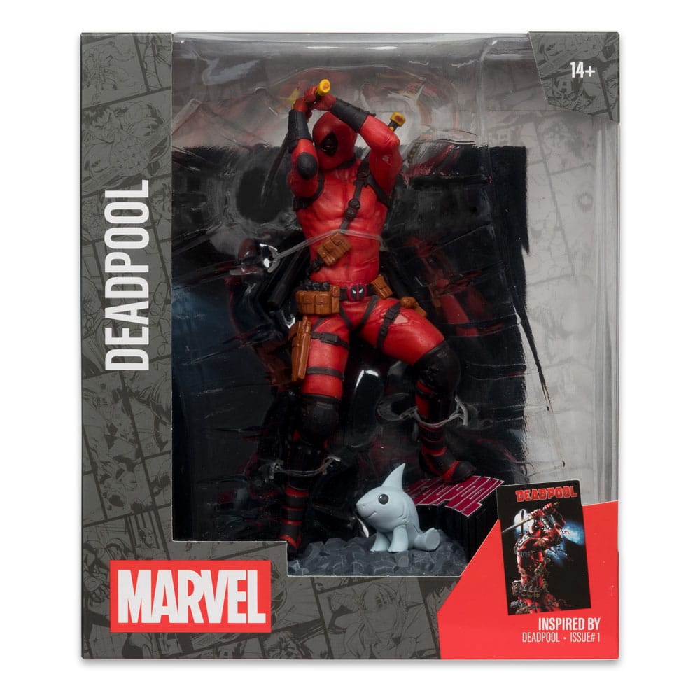 🧪 LAB | SU ORDINAZIONE Marvel Collection PVC Statue 1/10 Deadpool (Deadpool #1) 18 cm
