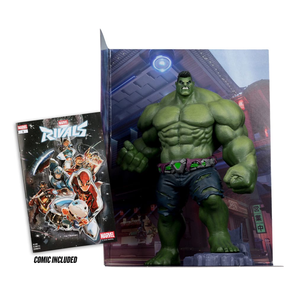 🧪 LAB | SU ORDINAZIONE Marvel Rivals Collection 1/6 Action Figure The Hulk 27 cm