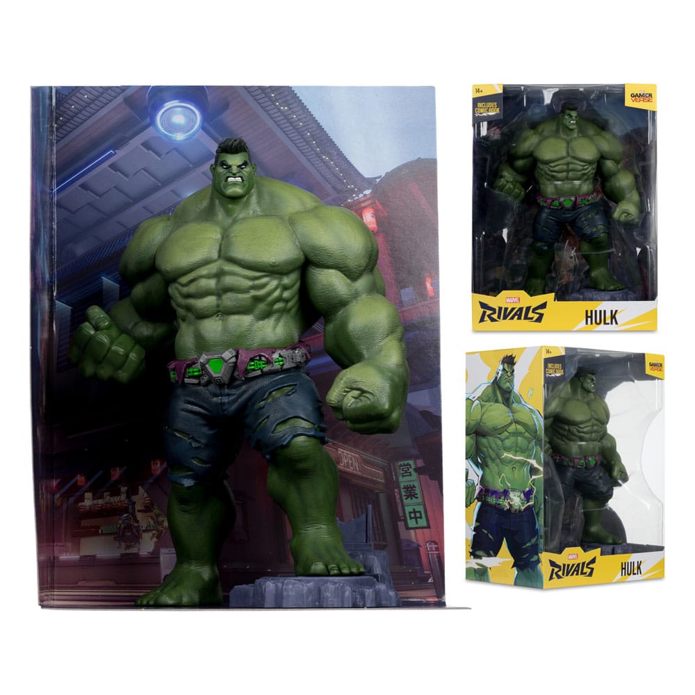 🧪 LAB | SU ORDINAZIONE Marvel Rivals Collection 1/6 Action Figure The Hulk 27 cm