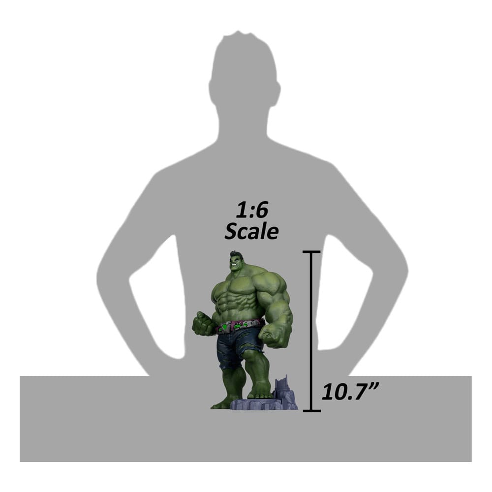 🧪 LAB | SU ORDINAZIONE Marvel Rivals Collection 1/6 Action Figure The Hulk 27 cm