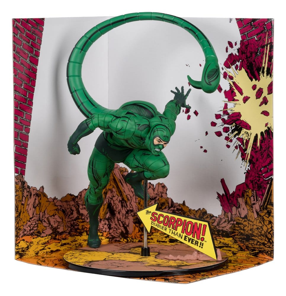 🧪 LAB | SU ORDINAZIONE Marvel Collection PVC Figure 1/10 Scorpion (The Amazing Spider-Man #318) 17 cm