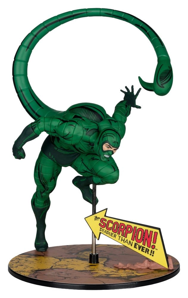 🧪 LAB | SU ORDINAZIONE Marvel Collection PVC Figure 1/10 Scorpion (The Amazing Spider-Man #318) 17 cm