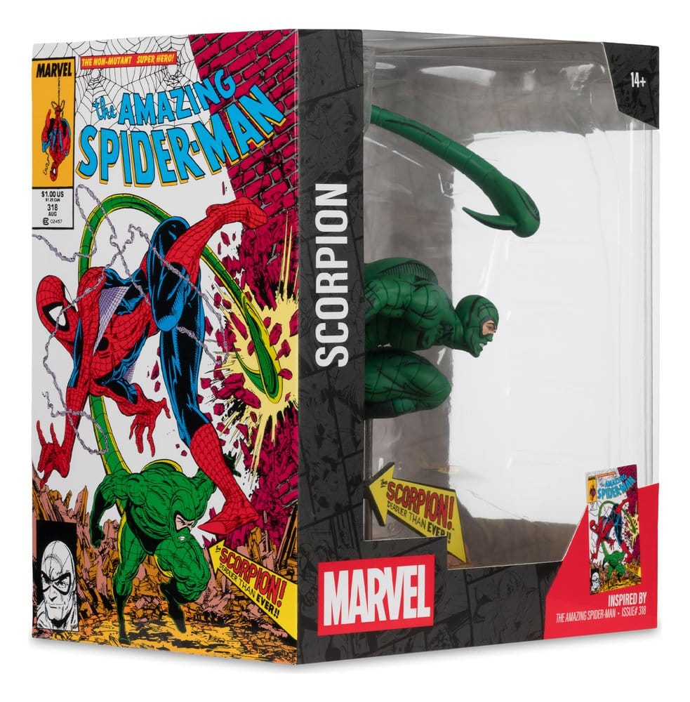 🧪 LAB | SU ORDINAZIONE Marvel Collection PVC Figure 1/10 Scorpion (The Amazing Spider-Man #318) 17 cm