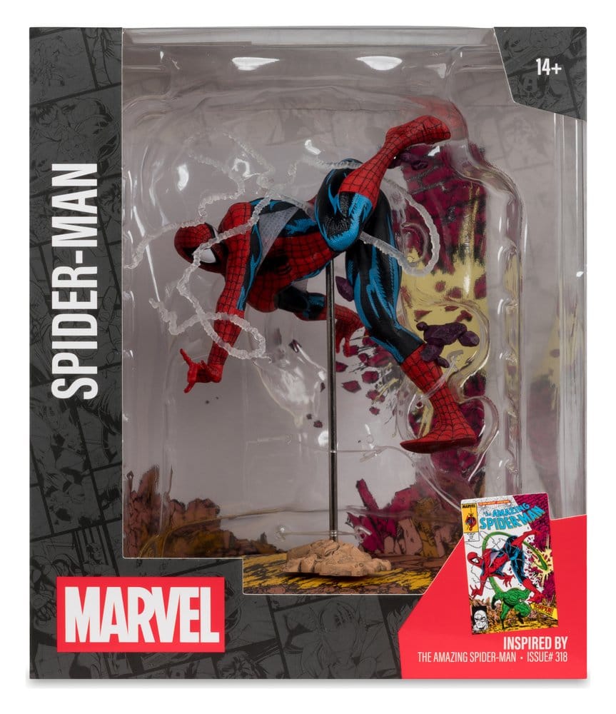 🧪 LAB | SU ORDINAZIONE Marvel Collection PVC Figure 1/10 Spider-Man (The Amazing Spider-Man #318) 17 cm