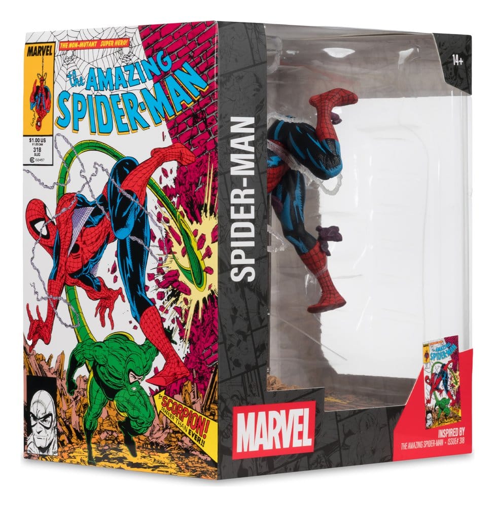 🧪 LAB | SU ORDINAZIONE Marvel Collection PVC Figure 1/10 Spider-Man (The Amazing Spider-Man #318) 17 cm