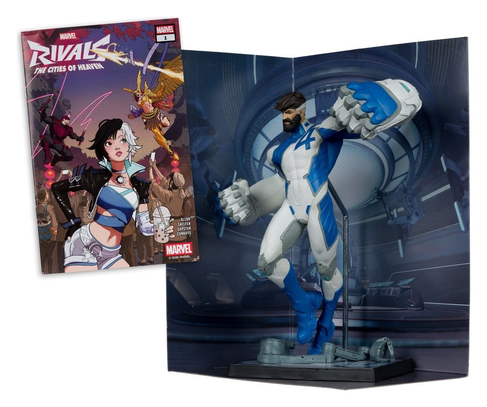 🧪 LAB | SU ORDINAZIONE Marvel Rivals 1/6 Statue Mr. Fantastic 26 cm