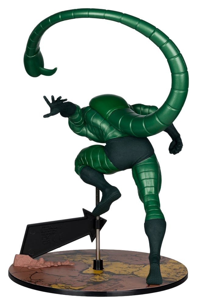 🧪 LAB | SU ORDINAZIONE Marvel PVC Statue !/10 Scorpion (Metallic) (The Amazing Spider-Man #318) (Gold Label) 18 cm