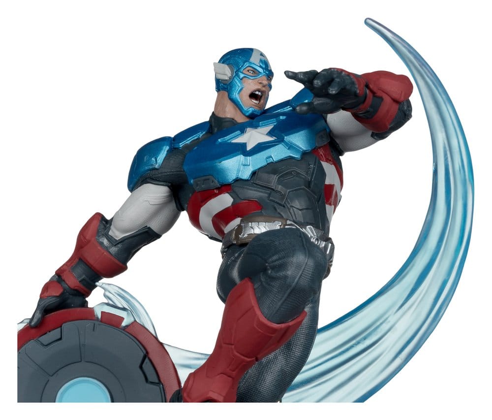 🧪 LAB | SU ORDINAZIONE Marvel Rivals Collection 1/10 Action Figure Captain America 20 cm 