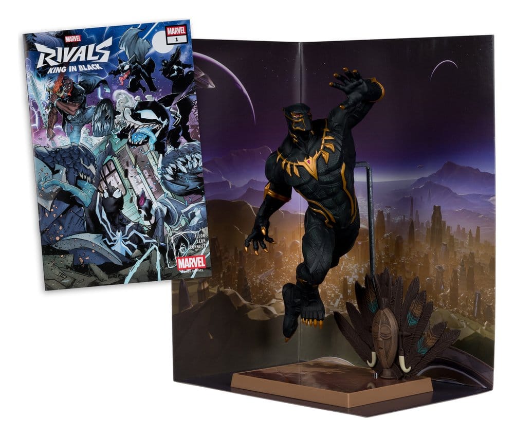 🧪 LAB | SU ORDINAZIONE Marvel Rivals 1/6 Statue Black Panther 27 cm