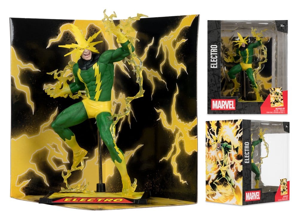 🧪 LAB | SU ORDINAZIONE Marvel 1/10 Scale Statue Electro (Joe Fixit #5) 19 cm