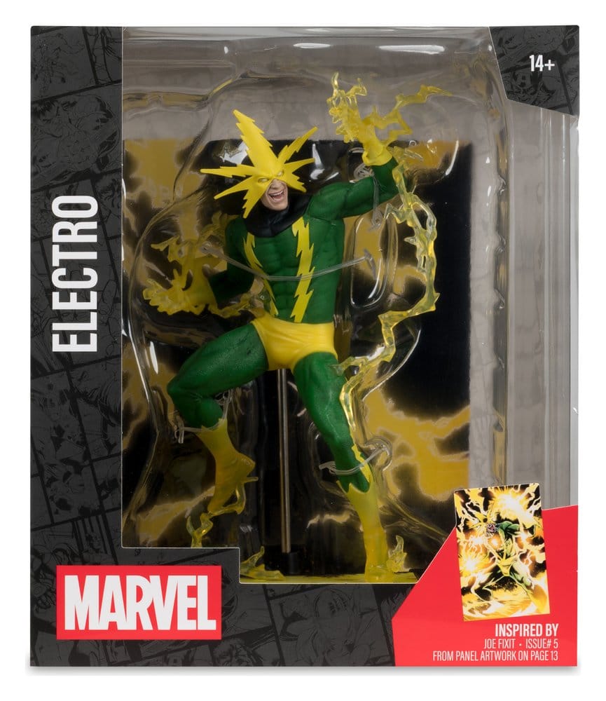🧪 LAB | SU ORDINAZIONE Marvel 1/10 Scale Statue Electro (Joe Fixit #5) 19 cm