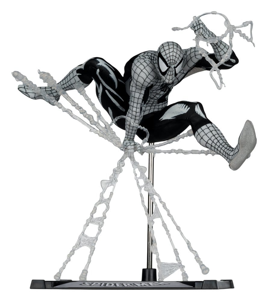 🧪 LAB | SU ORDINAZIONE Marvel PVC Statue 1/10 Spider-Man (Marvel Age #90) (Line Art) 18 cm