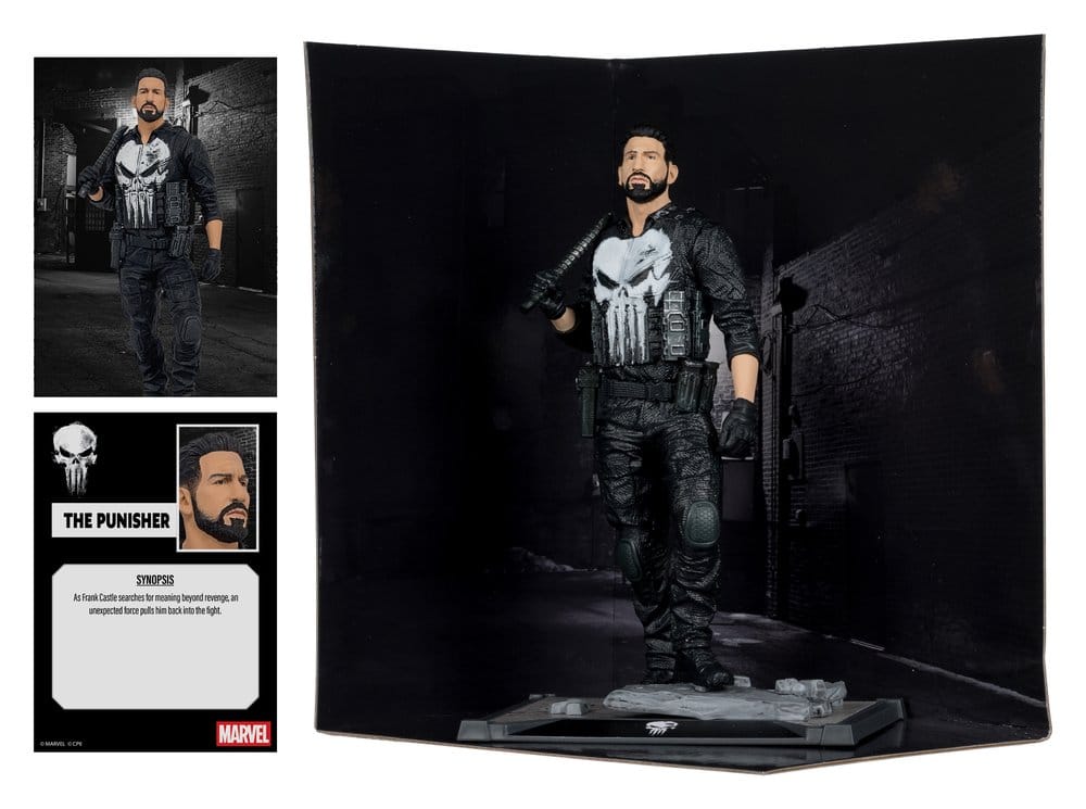 🧪 LAB | SU ORDINAZIONE Marvel Studios Statue 1/10 The Punisher 16 cm