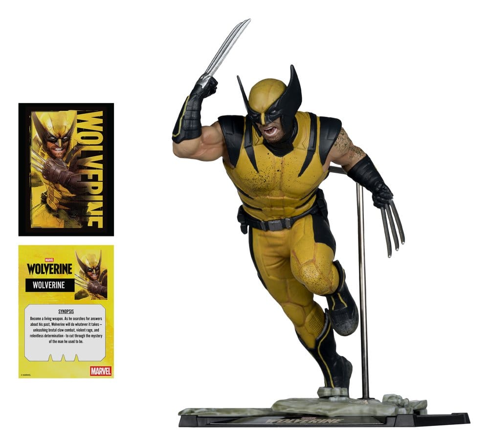 🧪 LAB | SU ORDINAZIONE Marvel Statue 1/10 Wolverine 18 cm