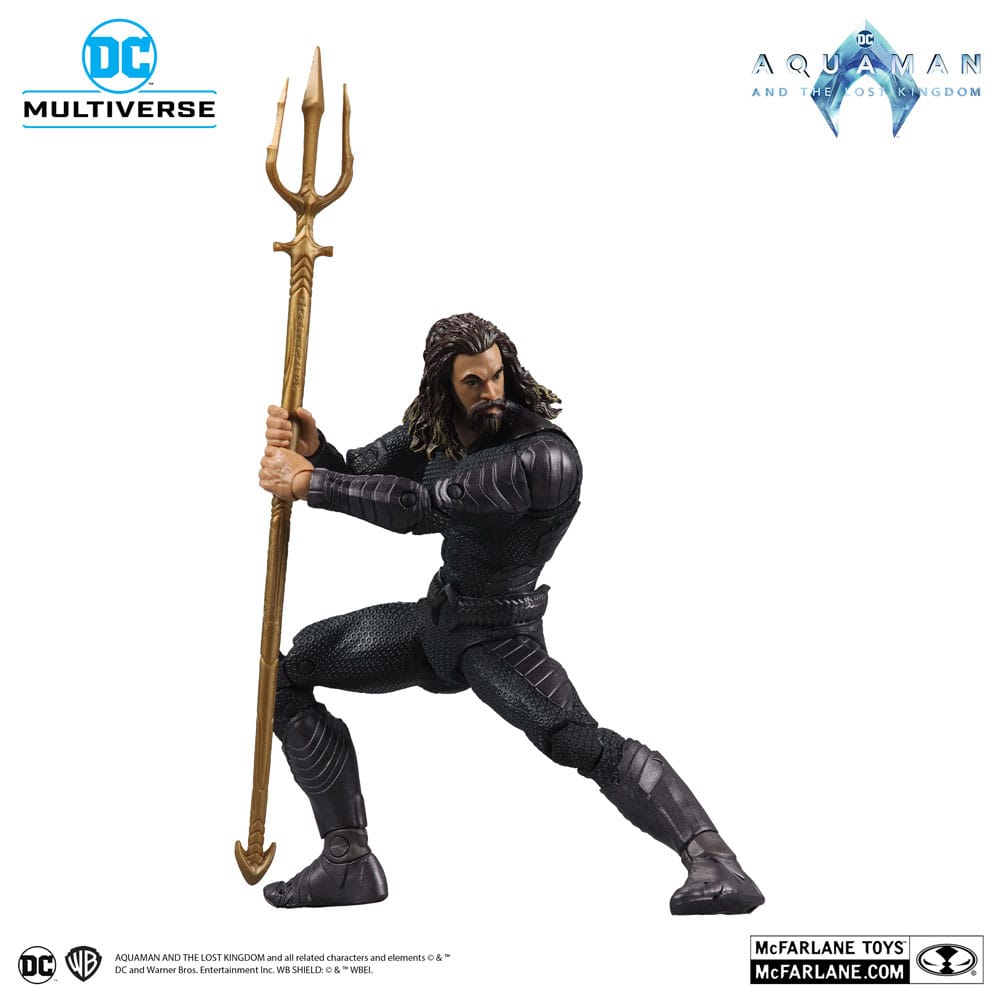 AUF BESTELLUNG Aquaman und das verlorene Königreich DC Multiverse Actionfigur Aquaman mit Tarnanzug 18 cm
