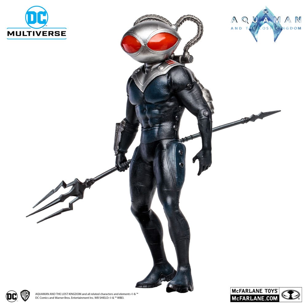 Aquaman und das verlorene Königreich DC Multiverse Megafig Actionfigur Black Manta 30 cm *SONDERPREIS* AUSVERKAUFT
