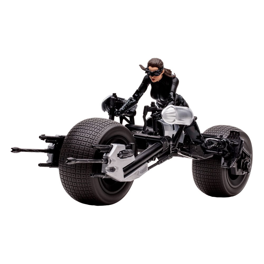SU ORDINAZIONE DC Multiverse Vehicle Batpod with Catwoman (The Dark Knight Rises) *PREZZO SPECIALE*
