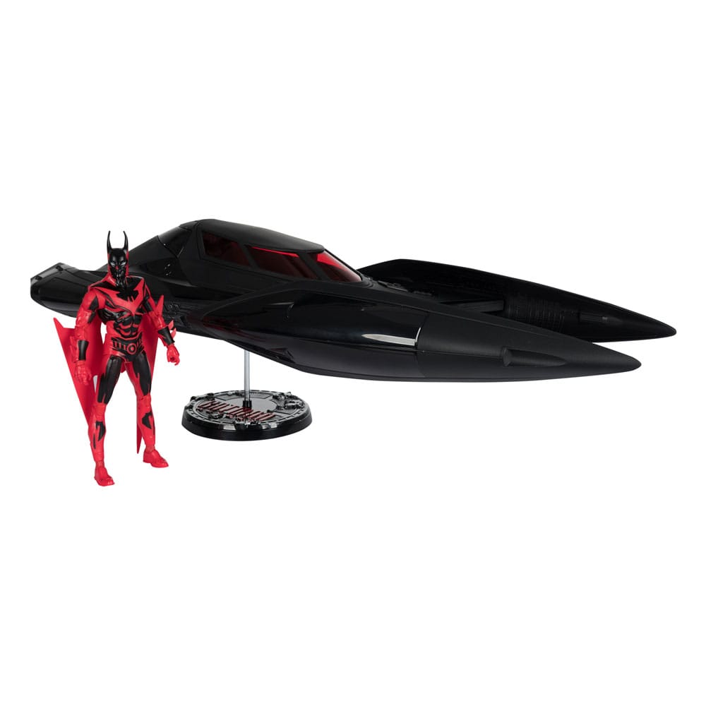 SU ORDINAZIONE Batman Beyond DC Multiverse Action Figure with Vehicle Batman & The Batmobile (Gold Label) 53 cm *PREZZO SPECIALE*