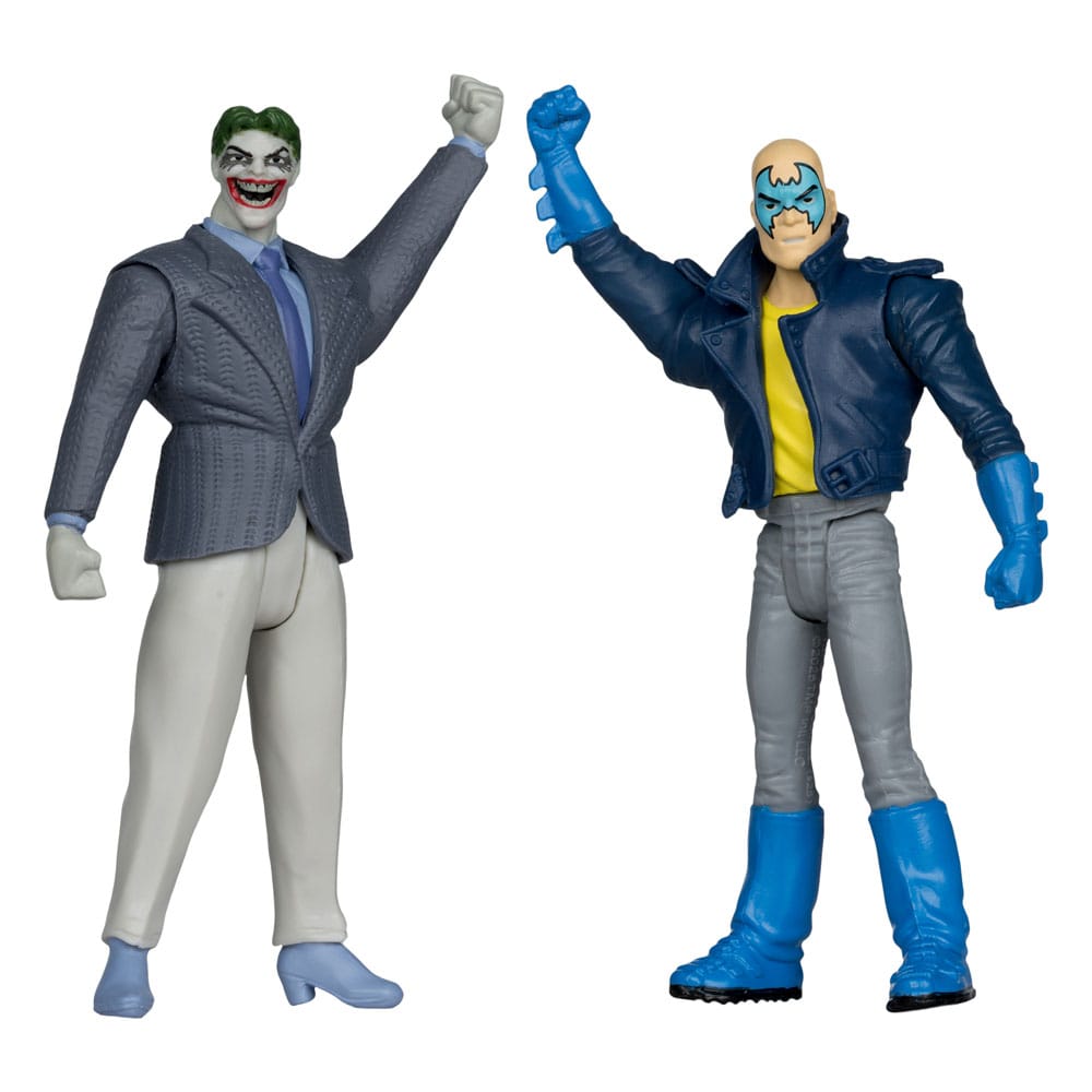 🧪 LAB | SU ORDINAZIONE DC Direct Page Punchers Action Figure 4-Pack Batman & Son of Batman & Superman & Joker 7 cm