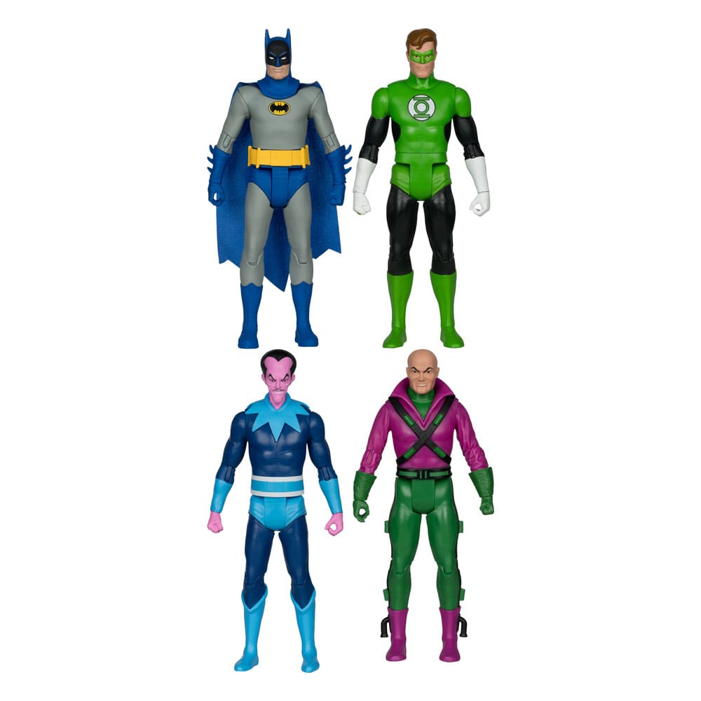 🧪 LAB | SU ORDINAZIONE DC Retro Action Figures 15 cm Wave 12 Sortiment (6)